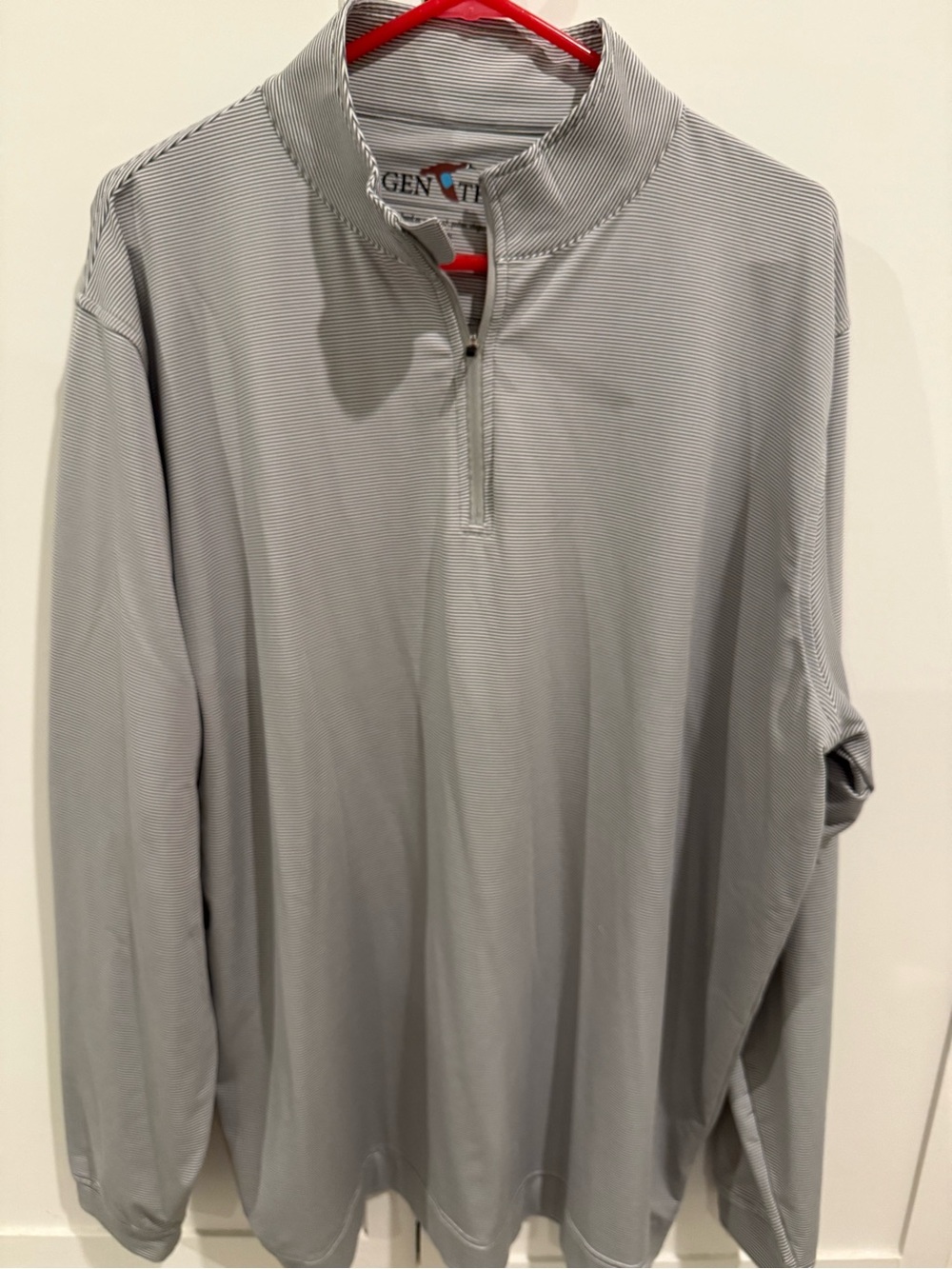 Gen Teal Long Sleeve 1/4 Zip Pullover